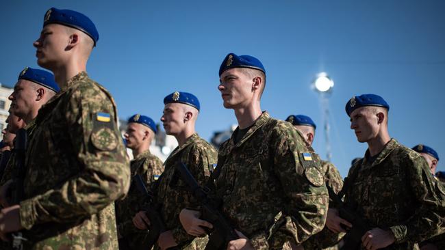 The military has been trying to spare its young the horrors of war. Picture: Alexey Furman/Getty Images