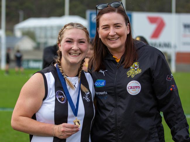 Nat Curtis of Claremont has stepped up as a playing/coach in 2025. Picture: Linda Higginson / Solstice Digital