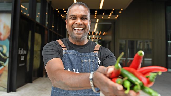 29/01/21 - Former MasterChef winner Sashi Cheliah is opening a second eatery - a Gaja Express, in Arbour Lane in the city. Picture: Tom Huntley