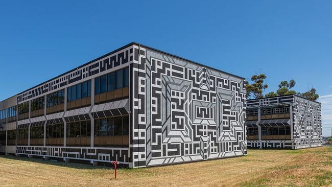 The well-known 'Aztec' building at the Tonsley Innovation District in Adelaide is being opened up for development, with the state government now seeking expressions of interest. Picture: Planning Department