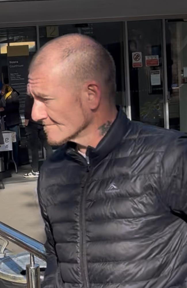 Alan Gamble leaving Nowra Local Court. Picture: Tom McGann