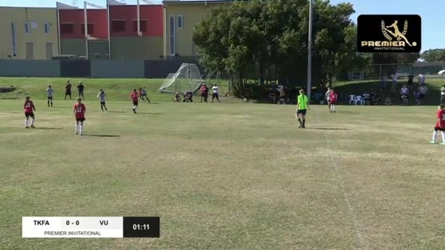 REPLAY: Premier Invitational - Gold Coast Football - TKFA vs Virgina United (U12/13 Girls)