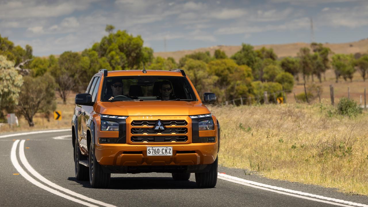 The new 2024 Mitsubishi Triton was the first car brand to feature an in-built DMS. Picture: Supplied