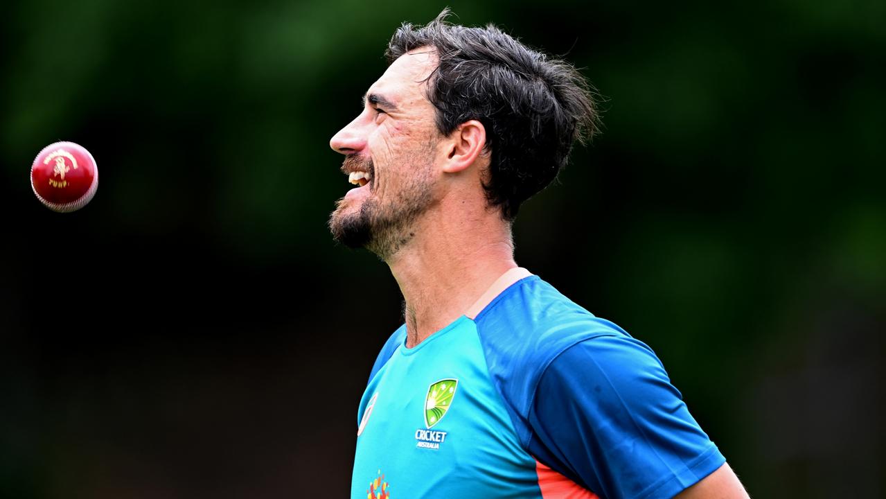 Starc, preparing for the opening Test against South Africa, where he could break the 300 wicket milestone at the Gabba. (Photo by Bradley Kanaris/Getty Images)