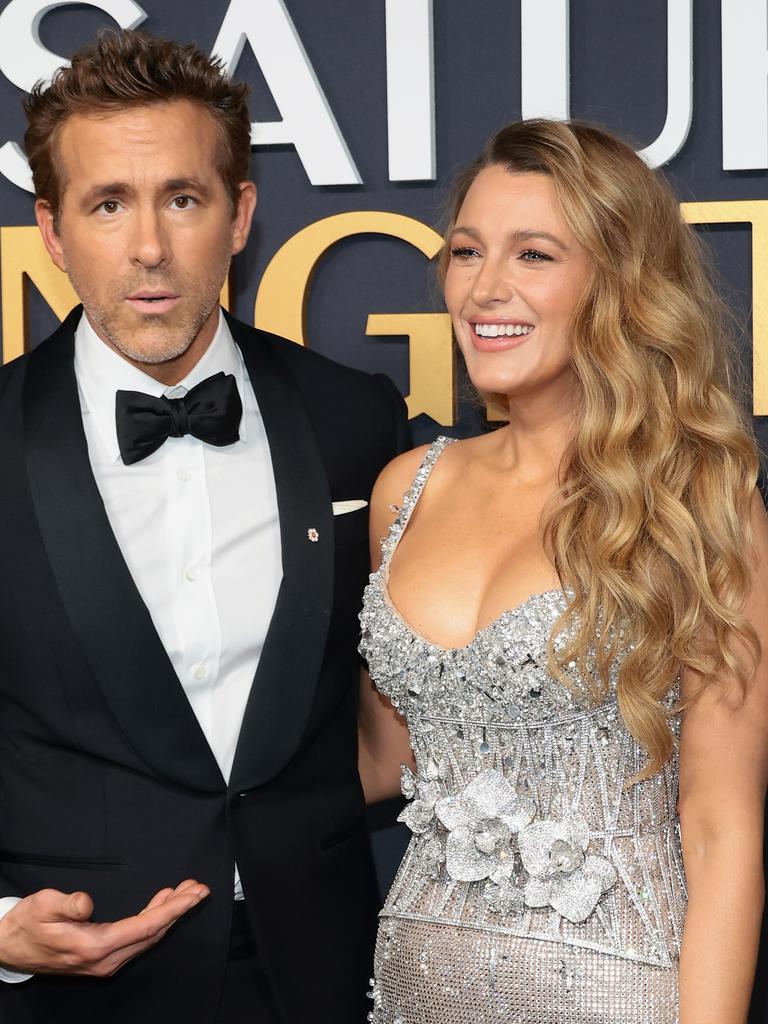 Ryan Reynolds and Blake Lively. Picture: Getty.