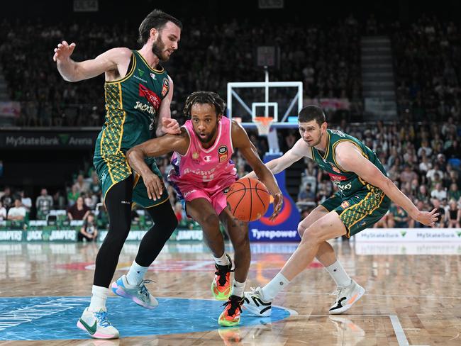 Parker Jackson-Cartwright is a superstar of the NBL and a prolific SuperCoach scorer. Picture: Getty