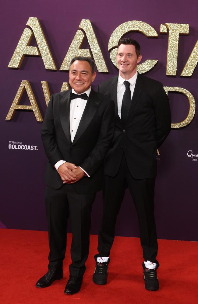 Sam Pang and frequent collaborator Ed Kavalee. Picture: Richard Gosling