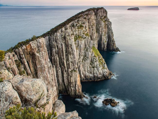 One of the spectacular vistas featuring Cape Hauy on Three Capes Track. Picture: Tourism Tasmania.