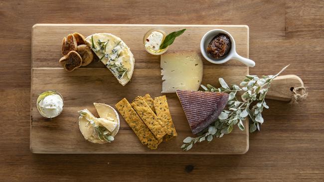 Cheese anyone? A sample of Towri Sheep Cheeses. Picture: Mark Cranitch