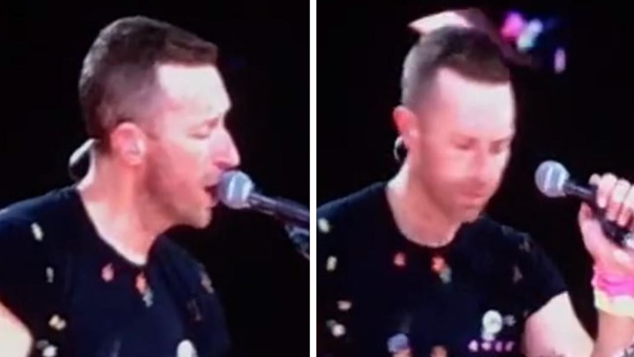 Chris Martin paid tribute to Hawkins during a show in Mexico overnight.