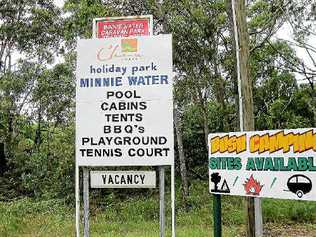 A number of serious problems have been identified at Minnie Water Caravan Park by council staff. Photo: Dominic Zietsch