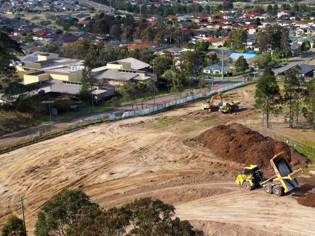 Earth moving company Telford Civil Pty Ltd has been charged with polluting waterways and carrying out development not in accordance to the consent over the subdivision at 40-78 Hiawatha Rd, Woongarrah. Picture: www.telfordcivil.com.au