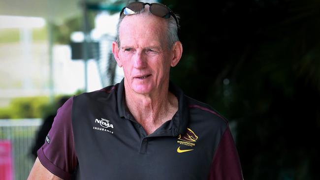 Wayne Bennett and the Broncos face a big season ahead. Picture: Darren England