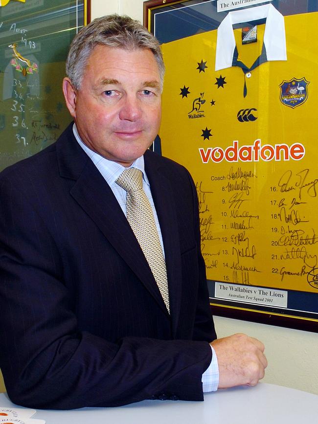 Former Wallabies coach Rod McQueen. Picture: Joe Murphy