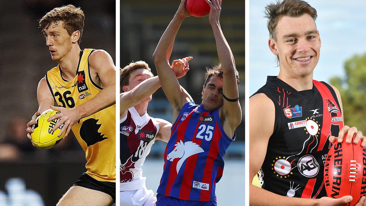 AFL Draft 2020, draft prospects, draft board, rankings, players to