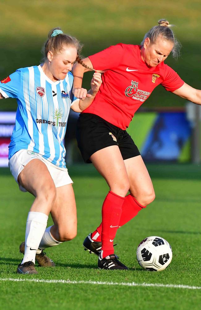 SOCCER: Women's Sunshine Coast Fire V Maroochy Swans. Picture: Patrick Woods.