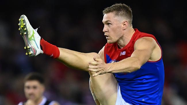 McDonald slots a major against St Kilda. Picture: Getty Images