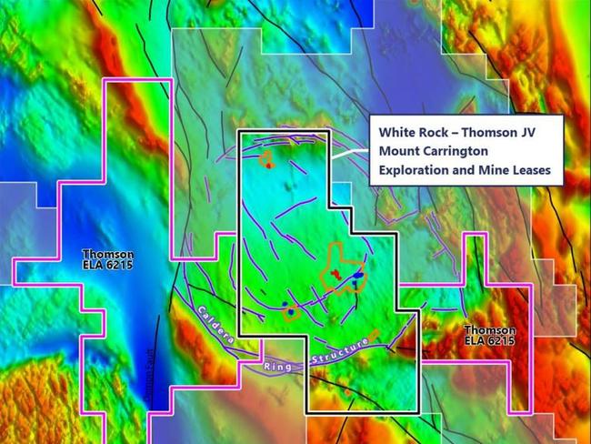 Thomson Resources has lodged an application for an exploration licence at Mt Carrington, near Drake.