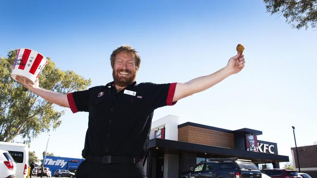 Alice Springs KFC franchisee Sam Edelman Picture Chloe Erlich