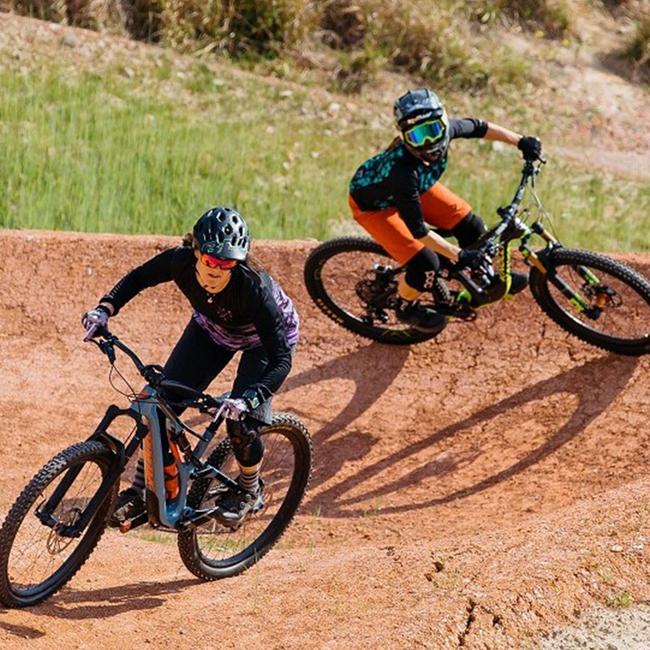 Cyclists at Bare Creek Bike Park, Belrose. Riders would be asked for their input into the new Seaforth park’s design and to help keep it maintained. Picture: Northern Beaches Council