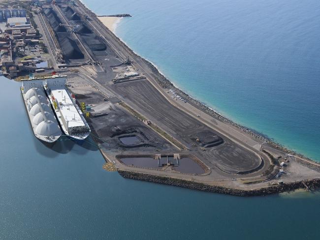 Squadron Energy's Port Kembla Energy Terminal (PKET) Picture: Supplied by Squadron Energy