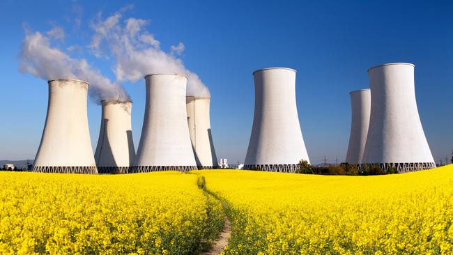 The nuclear power plant at Jaslovske Bohunice in Slovakia.