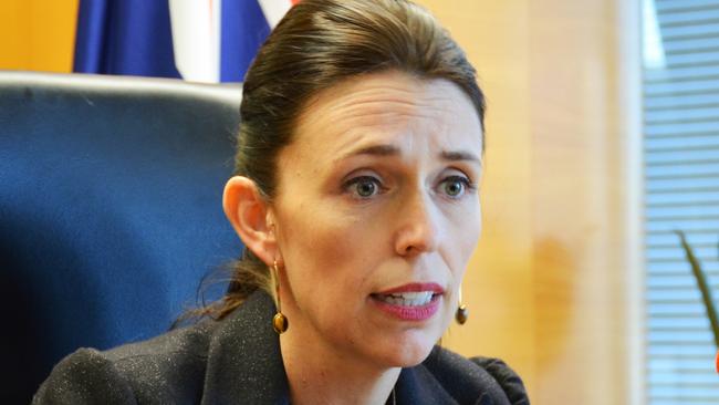 New Zealand Prime Minister Jacinda Ardern speaks to the media during a press conference in Wellington, Thursday, September 20, 2018. The Prime Minister has announced that she has sacked Customs Minister Meka Whaitiri over an exchange with a staffer. (AAP Image/Boris Jancic) NO ARCHIVING, EDITORIAL USE ONLY