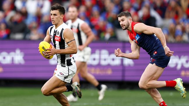 The Pies failed to run over the Demons, just. Picture: Getty Images