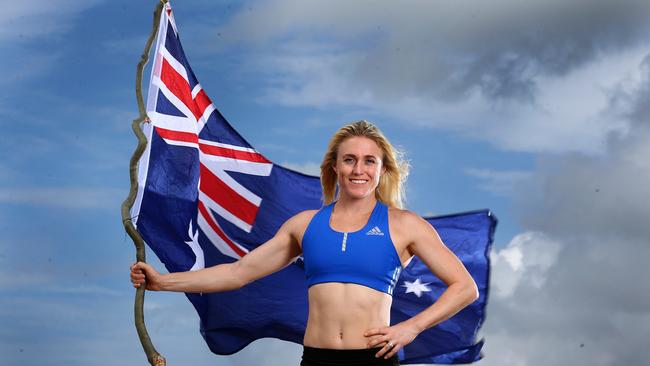 Aussie darling Sally Pearson is a golden chance at London. Picture: Adam Head