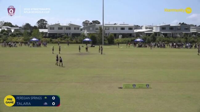 Replay: AFL Queensland Schools Cup State Finals Day 2 - Peregian Springs v Talara (Primary Male 5th-Place)