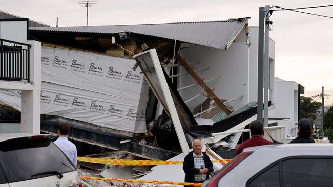 In 2023, Hemisphere Constructions Pty Ltd had its license revoked after a building partially collapsed only two months after its completion. Picture: NewsWire / Damian Shaw