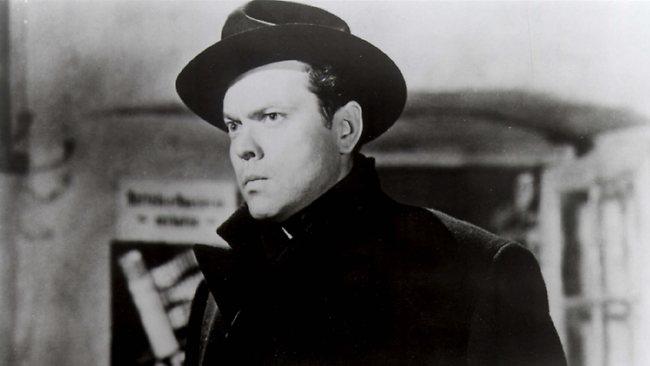 Orson Welles in Carol Reed's classic 1949 film The Third Man.