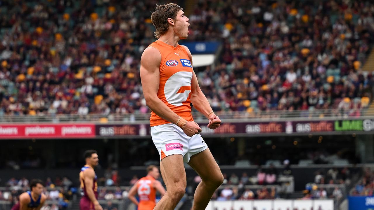 AFL Round 22 Brisbane v GWS: Aaron Cadman, Darcy Jones inspire Giants ...