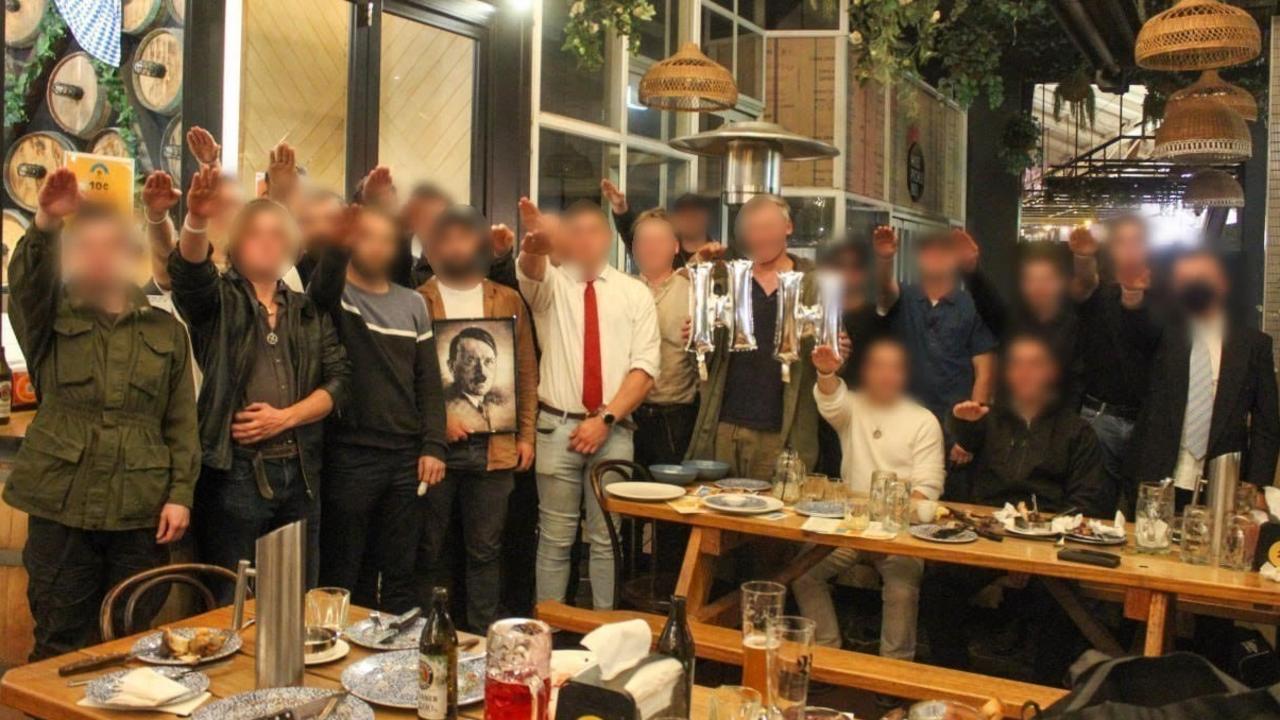 Neo-Nazis were allegedly celebrating Adolf Hitler’s birthday. Picture: Supplied via NCA NewsWire