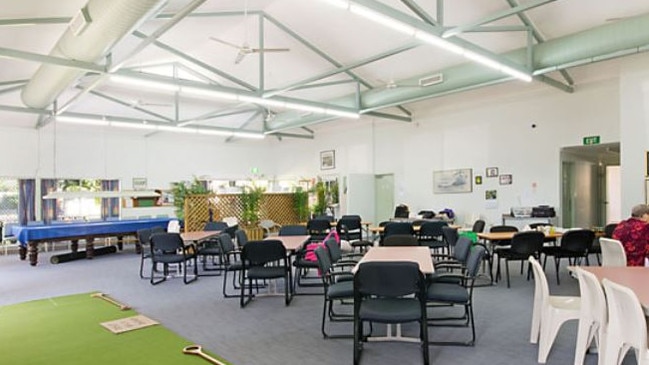 Inside the Bolton Clarke Rowes Bay aged care home in Townsville.