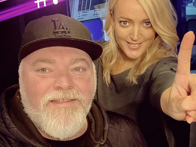 Kyle Sandilands Jackie O Undated. SUPPLIED