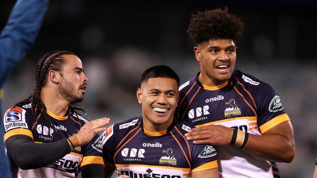 The Brumbies have secured a spot in the Super Rugby playoffs after a dominant win over the Waratahs. Picture: Getty Images.