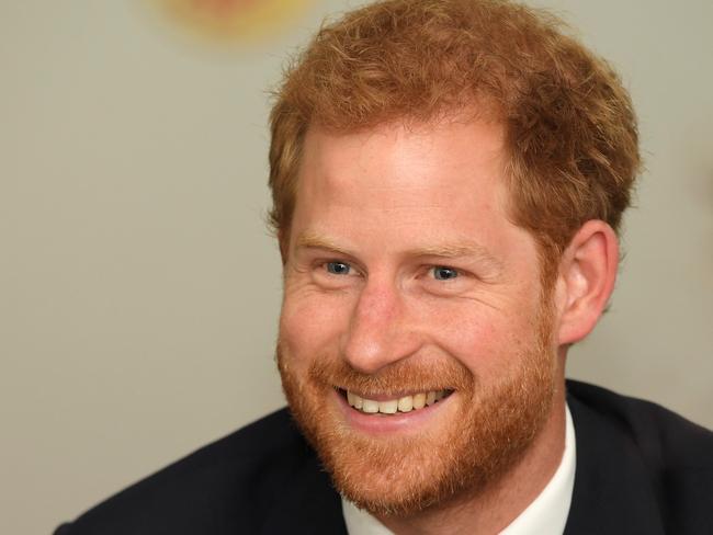 In 2016, Prince Harry defended Meghan Markle from “sexism and racism” on social media. Picture: Toby Melville — WPA Pool/Getty Images