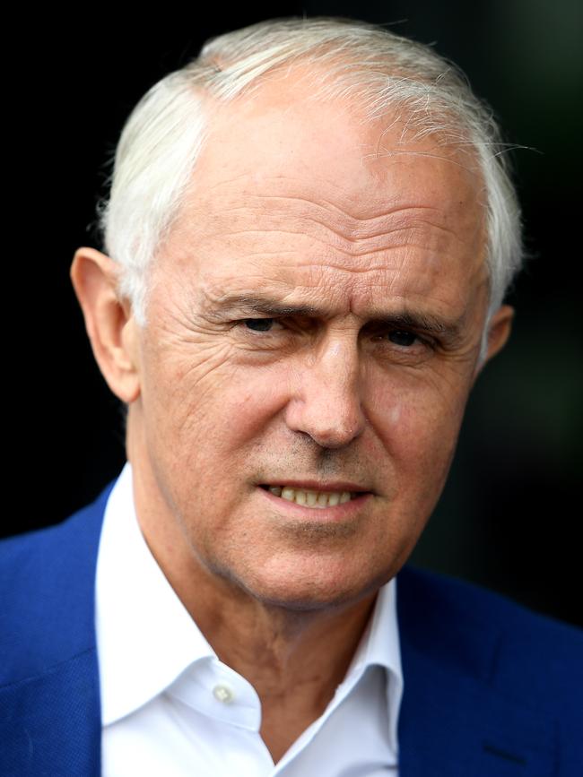 It was claimed he had a notepad containing a “kill list” which included former prime minister Malcolm Turnbull. Picture: AAP Image/Dan Himbrechts