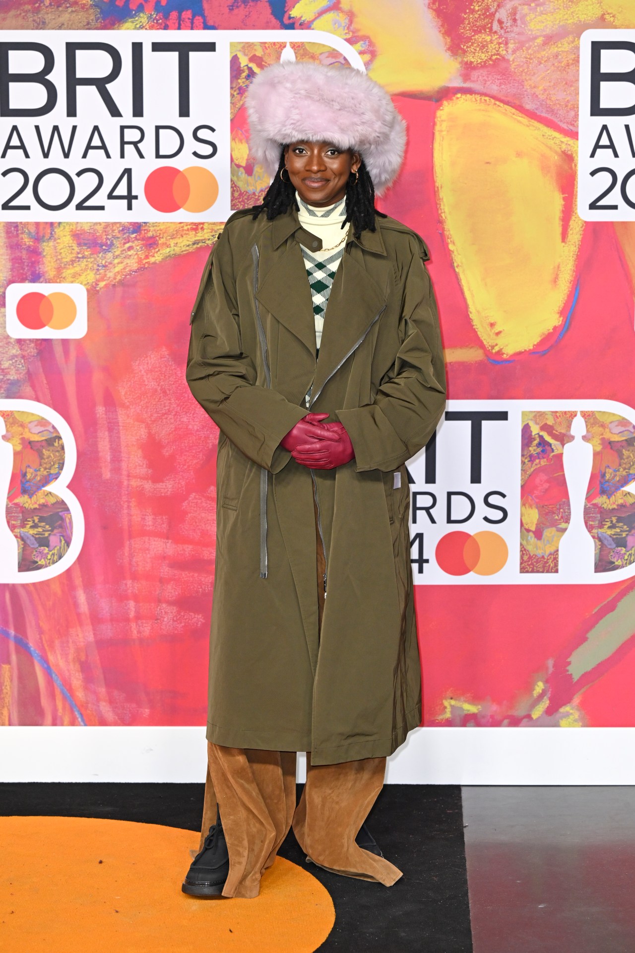 <p>Little Simz at the 2024 Brit Awards.</p>