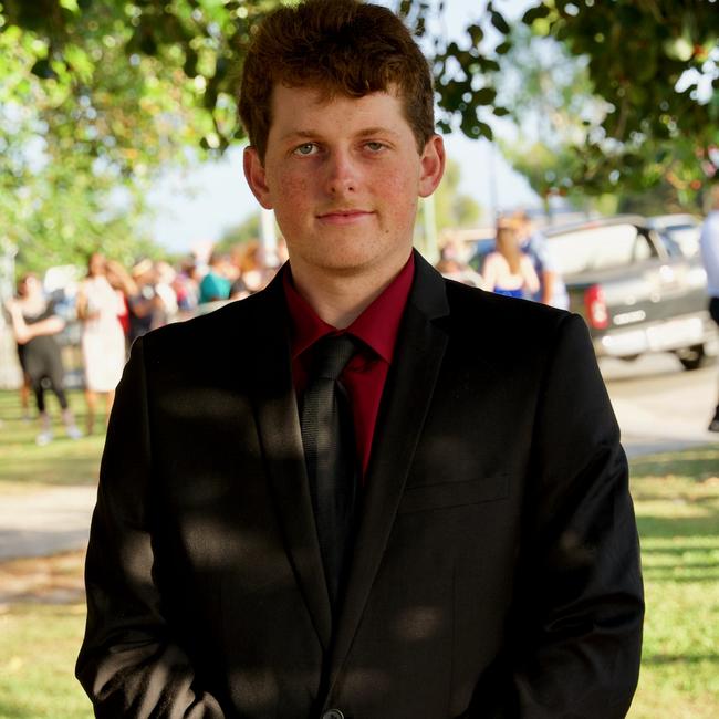 Jarred Taylor at the Bowen State High School Year 12 Formal held on Friday, November 18, 2022.