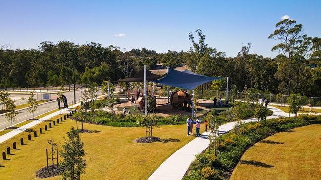 Skyridge's Gumnut Park was completed. Picture: Supplied