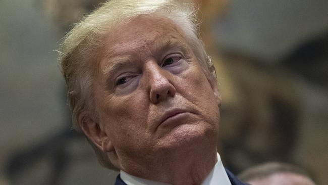 US President Donald Trump says he will consider testifying before the impeachment inquiry. Picture: AP