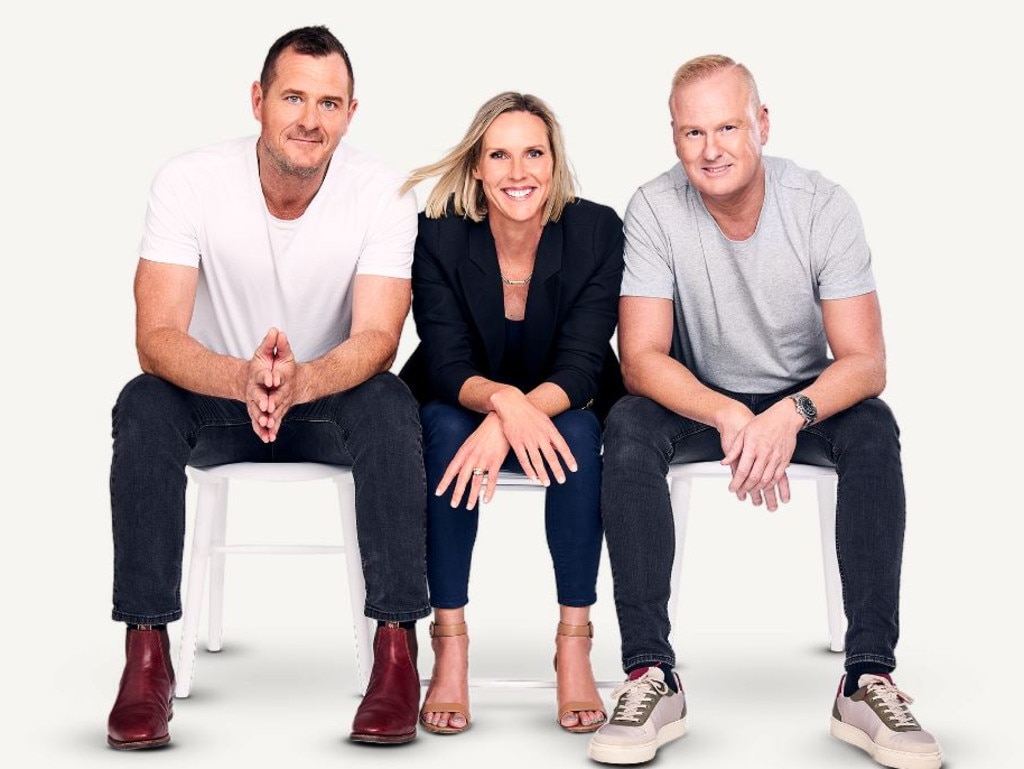 Ash, Luttsy & Susie O'Neill have hosted Nova 1069FM’s breakfast show together for nearly a decade. Picture: Nova