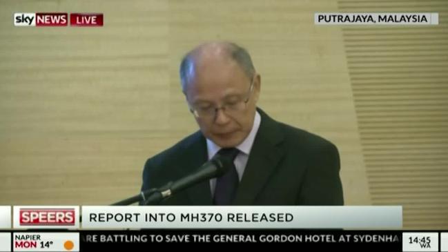 MH370 Report - 'We can not exclude the possibility of unlawful interference by a third party."