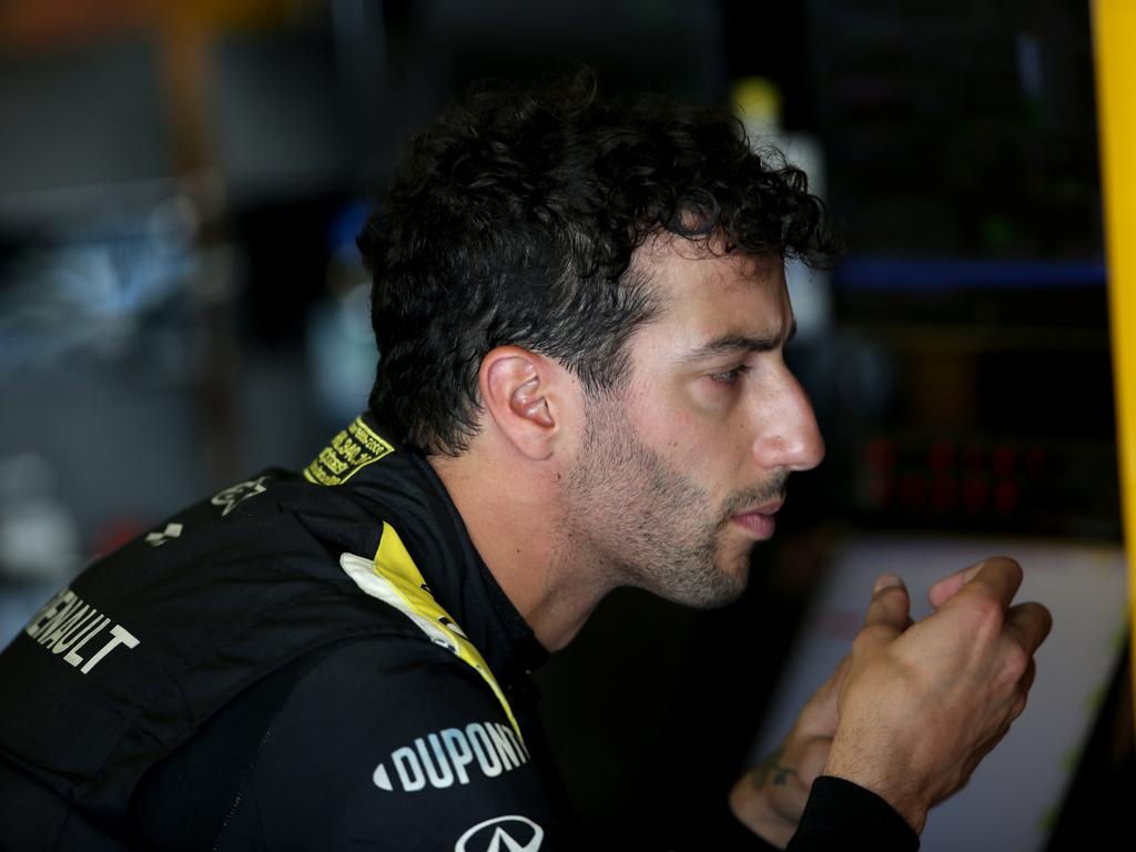 Ricciardo reflected on Baku crash.