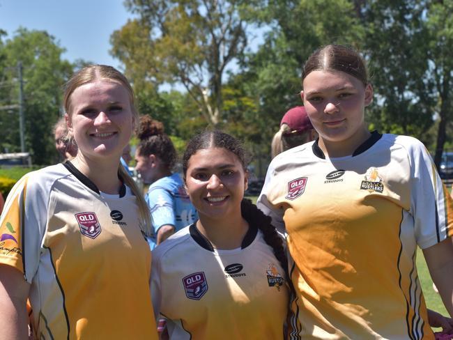 CQ Capras under-19 women’s trials at Rugby Park, Rockhampton, on November 26, 2022.
