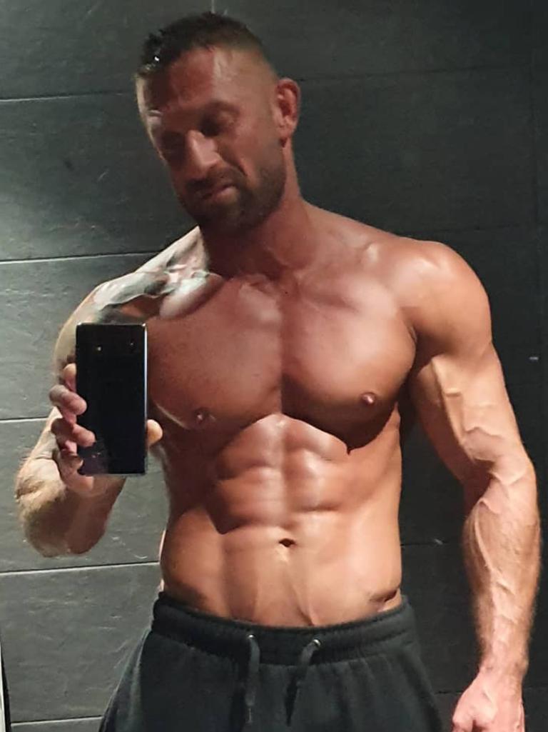 The personal trainer brags his ‘dark’ skin has helped him bed more than 100 women. Picture: Instagram/mike15july