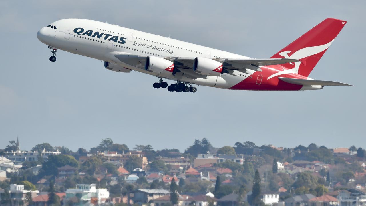 Qantas international flights have been mostly grounded since March 2020. Picture: Peter Parks/AFP