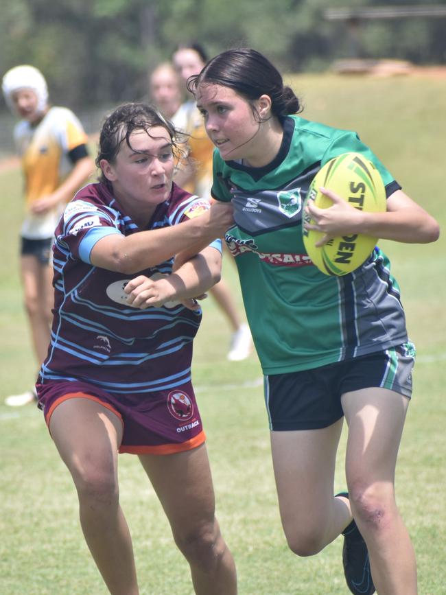 Faces of the CQ Capras under-17 and under-19 girls open trials at St Brendan's College, Yeppoon, on November 16, 2024. Photo: Pam McKay